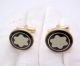 AAA Copy Montblanc Gold and Black CuffLinks - Classic Collection (5)_th.jpg
